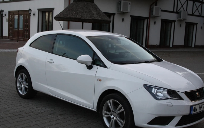 Seat Ibiza cena 22900 przebieg: 225000, rok produkcji 2014 z Piaski małe 352